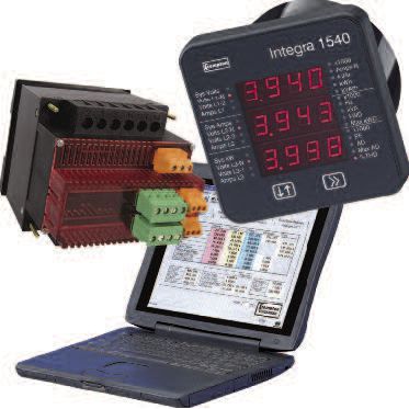Монофазовый преобразователь напряжения - Integra 1560 - Crompton Instruments - трехфазовый / на DIN-рейке