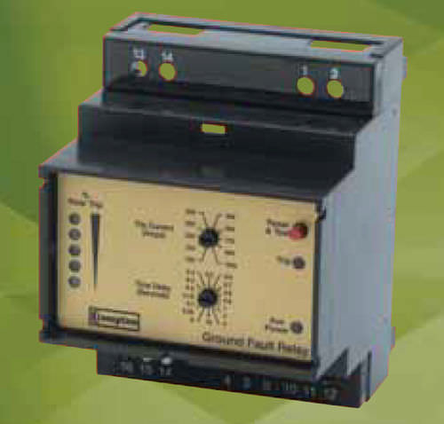 Защитное реле замыкания на землю - 373-GFR - Crompton Instruments - для генератора / на DIN-рейке