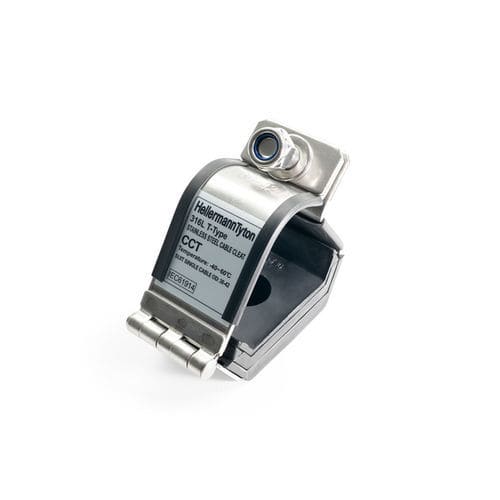 Крепежный хомут из нержавеющей стали - CCT128-SS316L/PO-ML - HellermannTyton - с винтовым креплением / огнестойкий / многоразовый