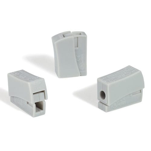 Вставная клеммная колодка - HECL-2/1-PA66-WH - HellermannTyton - с пружинным соединением