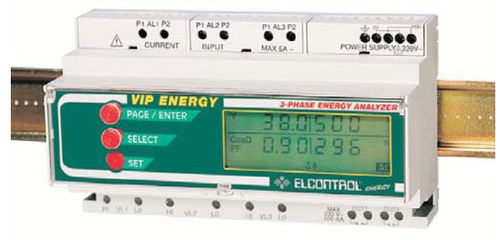 Анализатор для электросети - max. 550 V, 20 - 600 Hz | VIP ENERGY - ELCONTROL - мощности / встраиваемый