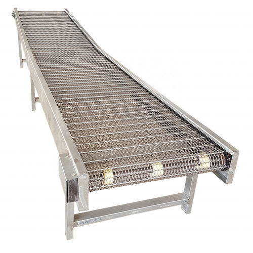 Конвейер с металлическими сетками - Shanghai Kingrun Machinery Equipment CO., LTD - горизонтальный / изогнутый / прямой