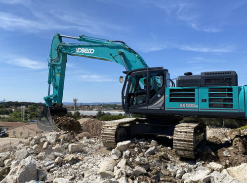Тяжелый экскаватор - SK500LC-11 - Kobelco Construction Machinery Europe B.V. - гусеничный / дизельный