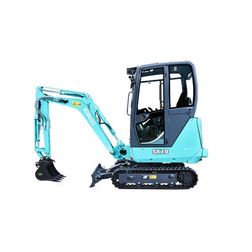 Экскаватор мини - SK19 - Kobelco Construction Machinery Europe B.V. - гусеничный / дизельный