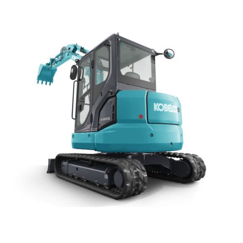 Экскаватор мини - SK50SRX-7E - Kobelco Construction Machinery Europe B.V. - промежуточный / гусеничный / дизельный