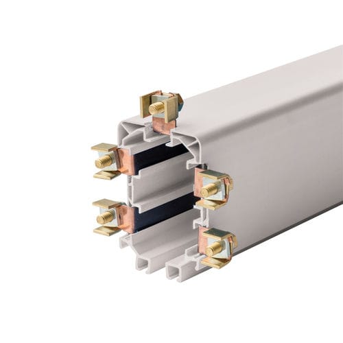 Линейная направляющая - TR85H5P - 5 poles White LINE pre-wired - Giovenzana International B.V.