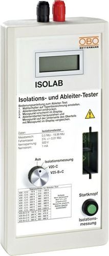 Тестер изоляции - Isolab series  - OBO Bettermann - ограничителя перенапряжений