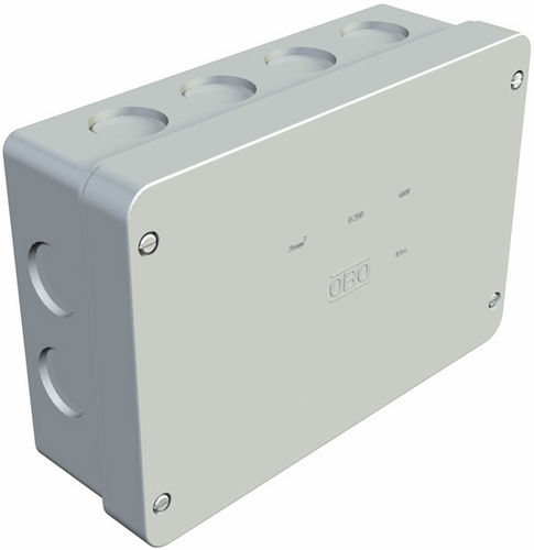 Настенная соединительная коробка - 660 V, IP54 | B series  - OBO Bettermann - IP54 / из пластика / с предварительно вырезанными крышками