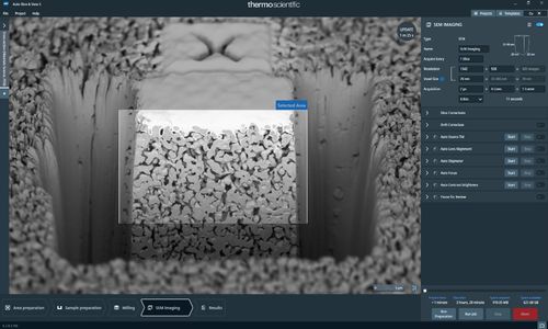 Программное обеспечение анализа дифракции обратно-рассеянных электронов - Auto Slice & View 5 - THERMO FISHER SCIENTIFIC - MATERIALS SCIENCE - сбора / для картографии / SEM