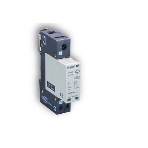 Молниеотвод тип 2 - 08102 - DIGITAL ELECTRIC - защита от перенапряжения / разъемный