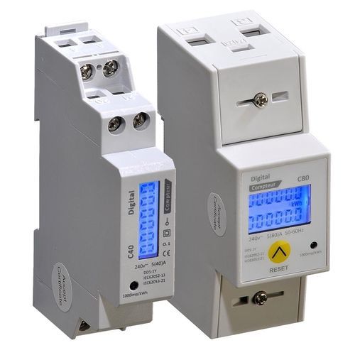 Монофазовый Электрический счетчик электроэнергии - DD series - DIGITAL ELECTRIC - на DIN-рейке / с дисплеем LCD