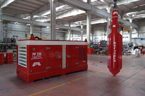 Гидравлический блок с двигателем внутреннего сгорания - PP Power Packs - OMS Pile Driving Equipment GmbH. - стационарный