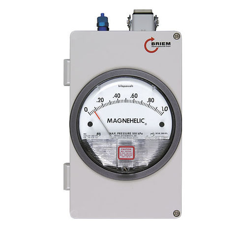 Дифференциальный манометр - MD202 - BRIEM Steuerungstechnik GmbH - аналоговый / настенный / с электрическим контактом