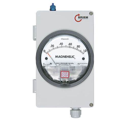 Дифференциальный манометр - GBA604 - BRIEM Steuerungstechnik GmbH - аналоговый / настенный / IP54