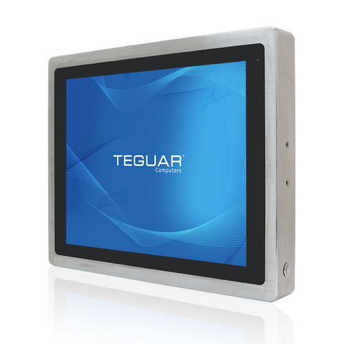 Герметичный монитор - TSD-45-17 - Teguar - TFT-LCD / с проекционно-емкостной технологией / с резистивным сенсорным экраном