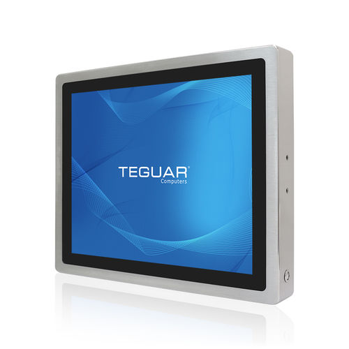 Герметичный монитор - TSD-45-19 - Teguar - TFT-LCD / с проекционно-емкостной технологией / с резистивным сенсорным экраном