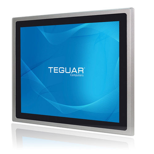 Панельный ПК с емкостным сенсорным экраном PCAP - TP-5645-19 - Teguar - с резистивным сенсорным экраном / 19" / Intel® Whiskey lake-U series