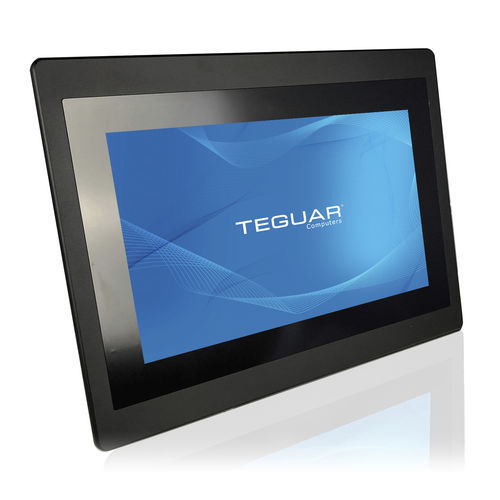 Панельный ПК с емкостным сенсорным экраном PCAP - TP-4810-16 - Teguar - с резистивным сенсорным экраном / с мультисенсорным экраном / 15,6"