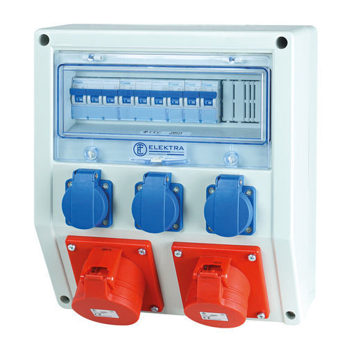 Распределительный шкаф с электрической розеткой - ESTK series - ELEKTRA TAILFINGEN Schaltgeräte GmbH & Co. KG - для распределения / оборудованный / настенный