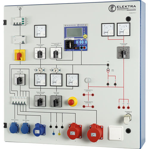 Испытательное устройство крепление на панели - P series - ELEKTRA TAILFINGEN Schaltgeräte GmbH & Co. KG - тока / напряжения / сопротивления изоляции