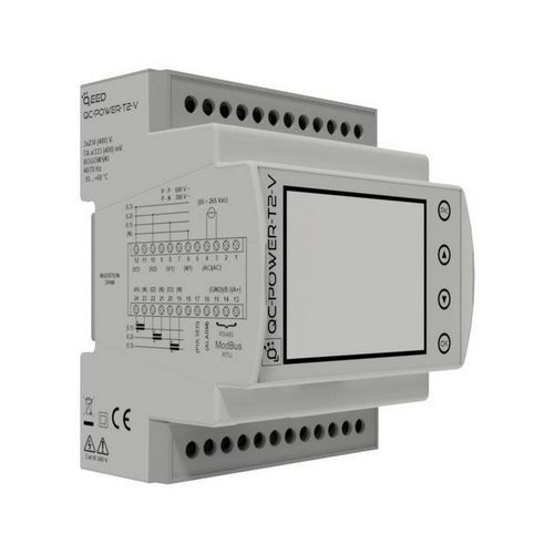 Трехфазовый Электрический счетчик электроэнергии - QC-POWER-T2-V - qeed - на DIN-рейке / 50 Гц / RS-485
