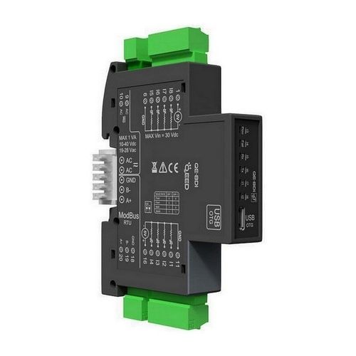Цифровой модуль входа/выхода - QE-8DI - qeed - ModBUS RTU / последовательный / RS485