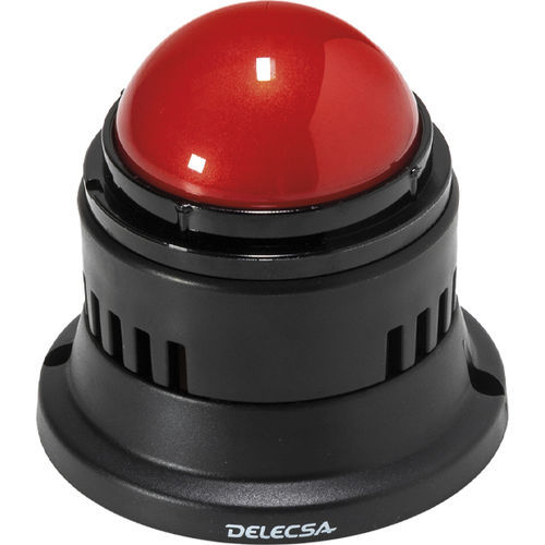 Мигающий световой индикатор - D-424ZM - DELECSA - постоянный / LED / для монтажа на поверхности