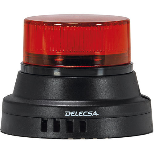 Мигающий световой индикатор - D-502PZB - DELECSA - постоянный / LED / для монтажа на поверхности