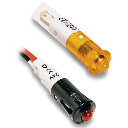 Постоянный световой индикатор - D-2204 - DELECSA - LED / крепление на панели / IP54