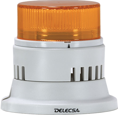 Мигающий световой индикатор - D-502PZM - DELECSA - постоянный / LED / для монтажа на поверхности