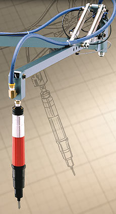 Пневматический шуруповерт прямая модель - VPA Ergonomic - Visumatic Industrial Products - с контролем крутящего момента