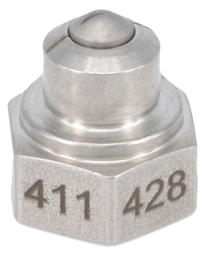 Форсунка для краски - 63-586 - EXITFLEX - для распыления / из карбида вольфрама / 120°