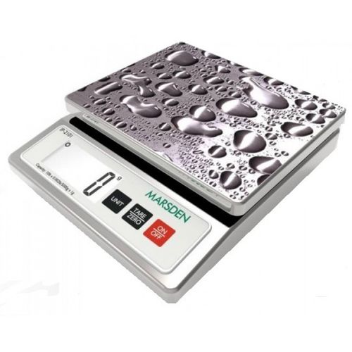 Весы с дисплеем LCD - IP-2101 - Marsden Group - из нержавеющей стали / IP65 / для пищевой промышленности
