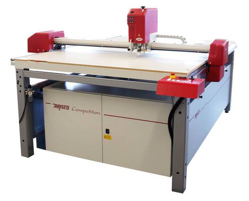 Станок для резки с ножом - CL series - ARISTO Graphic Systeme GmbH & Co. KG - волоконный лазер / для ПВХ / ЧПУ