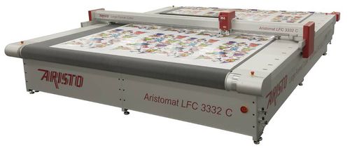 Станок для резки с ножом - LFC 3332 C - ARISTO Graphic Systeme GmbH & Co. KG - для металла / ЧПУ / мостовой