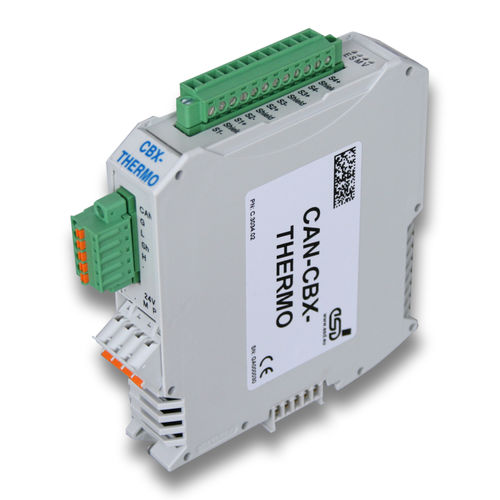 Аналоговый входной модуль - CAN-CBX-Thermo - esd electronics gmbh - CANopen / CAN Bus / с 4 входами
