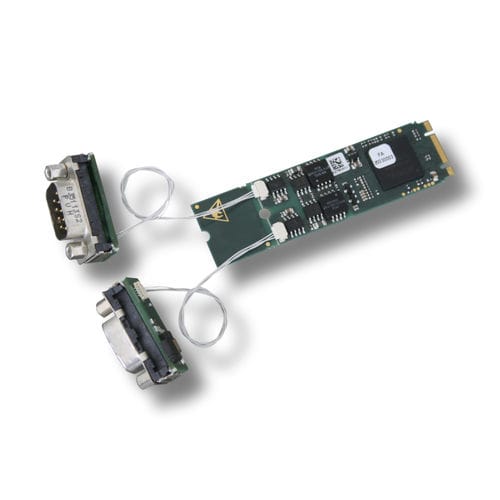 Интерфейсная плата Мини PCIe - CAN-M.2/402-2-FD - esd electronics gmbh - CANbus / промышленная / многоканальная