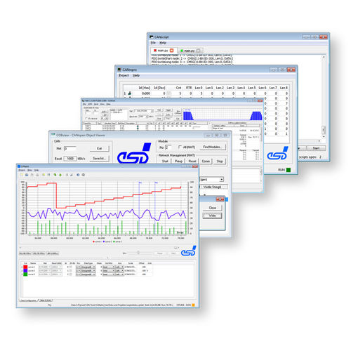 Программное обеспечение для анализа - CAN Tools - esd electronics gmbh - развития / для сети CAN / Windows