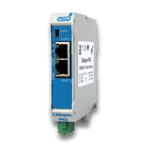 Мосток связи - CANopen-PN/2 - esd electronics gmbh - промышленный / ProfiNet / CANopen