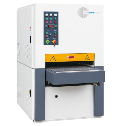 Шлифовальный станок для дерева - BSG1300/1000K-R-RP / SGJ1300R-R-RA - caselli group spa - угловой / ленточный / электрический