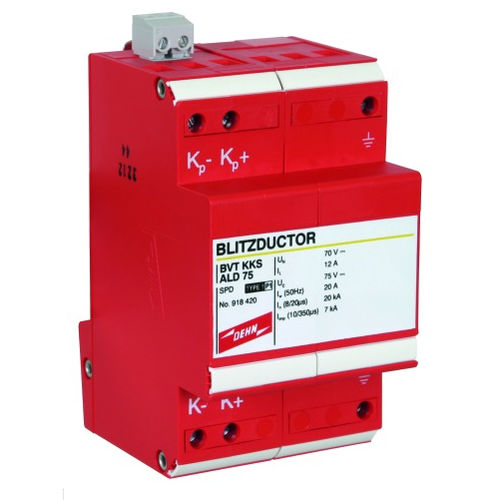 Молниеотвод тип 2 - BVT KKS ALD 75 - DEHN + SÖHNE - телесигнализации / компактный / комбинированный