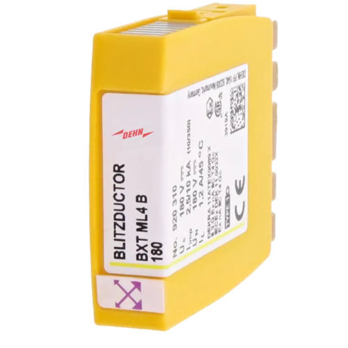 Молниеотвод тип 1 - BXT ML4 B 180 - DEHN + SÖHNE - для телекоммуникационной сети / комбинированный / 4 полюса