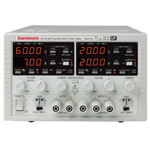 Настольный источник электропитания - XPF  - AMETEK Programmable Power - DC / с двумя выходами