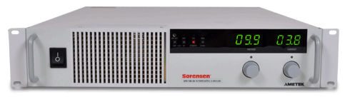 Источник электропитания для монтажа в стойку - 6 - 600 V, 1.2 - 2.8 kW | Sorensen XFR series - AMETEK Programmable Power - AC/DC / для резки / высокая мощность
