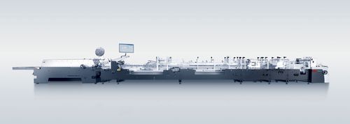 Клеенаносящий станок для производства упаковки - Diana Smart  - Heidelberger Druckmaschinen AG - картонные коробки