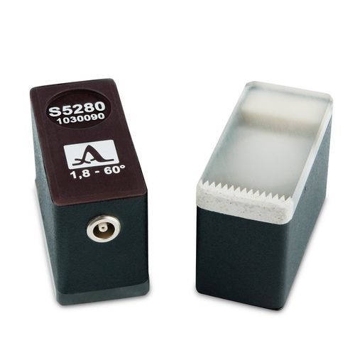 Наклонный ультразвуковой преобразователь - S5280- 1030090 - ACS-Solutions GmbH - пьезоэлектрический / волн сдвига