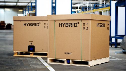 Упаковка из гофрокартона - Hybrid³ - DS Smith - транспортная / для жидкостей / для погрузно-разгрузочных работ