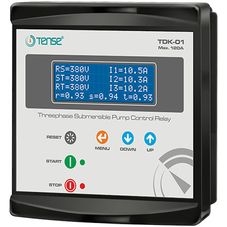 Реле для контроля для насоса - TDK-01 - Tense Electronic - недонапряжение / скачков напряжений / тока перегрузки