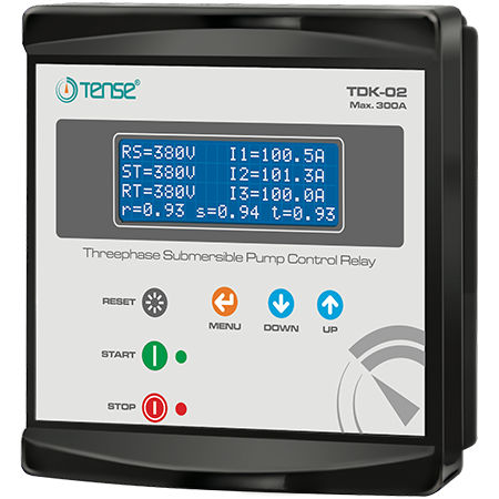 Реле для контроля для насоса - TDK-02 - Tense Electronic - недонапряжение / скачков напряжений / тока перегрузки