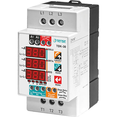 Реле для контроля для насоса - TDK-30 - Tense Electronic - недонапряжение / скачков напряжений / тока перегрузки